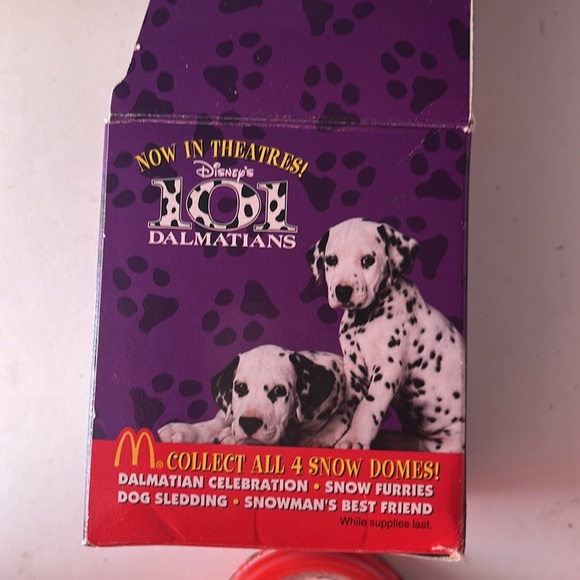1996 101 Dalmatians McDonald snow globes - Picture 4 of 7